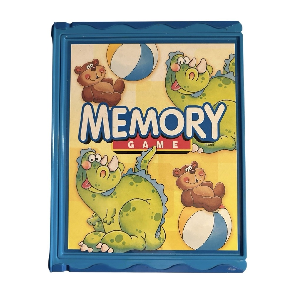 Hasbro Memory Matching Game Classic Preschool  Bookshelf Edition READ